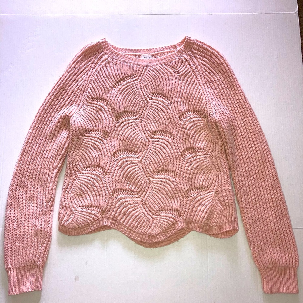 A New Day - Target - Pink Holiday Sweater Size Medium - Like New